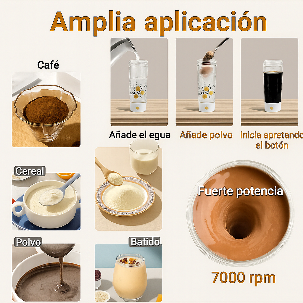 Shaker Automático Recargable